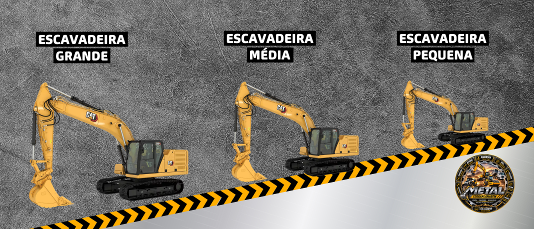 Aluguel de Escavadeiras