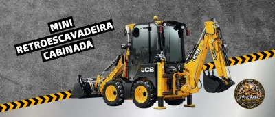 Mini Retroescavadeira para Alugar